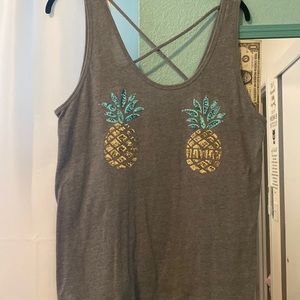 PINK Pineapple Tank top
